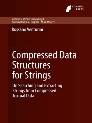 cover image of Compressed Data Structures for Strings